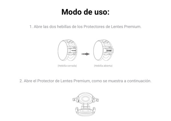 Protectores de lente Premium Insta360 para cámara One X 2 - Premium Lens Guards - Imagen 4